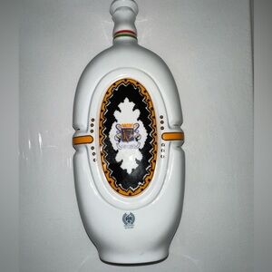 Vintage Varda O-Barack White Porcelain Liquor Bottle Decanter